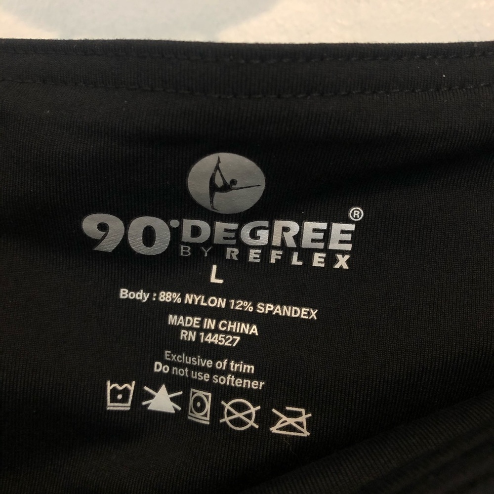 90 Degree Reflex Ankle Length High Waist Legging L - Picture 9 of 10